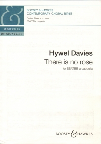 There Is No Rose Davies Ssatbb A Cappella Sheet Music Songbook