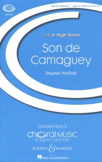 Son De Camaguey Hatfield Ssaa & Percussion Sheet Music Songbook