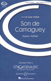 Son De Camaguey Hatfield Ttbb & Percussion Sheet Music Songbook