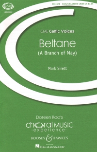 Beltane A Branch Of May Sirett Satb Sheet Music Songbook