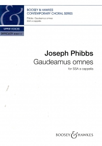 Gaudeamus Omnes Phibbs Ssa A Cappella Sheet Music Songbook