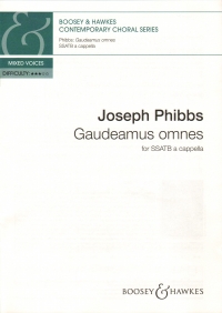 Gaudeamus Omnes Phibbs Ssatb A Cappella Sheet Music Songbook