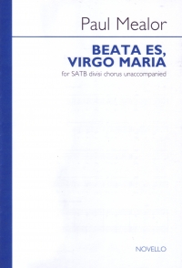 Beata Es Virgo Maria Mealor Satb Sheet Music Songbook