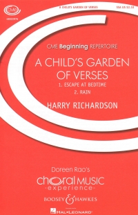 Childs Garden Of Verses Richardson Ssa & Piano Sheet Music Songbook