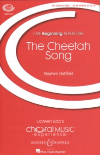 Cheetah Song Hatfield Sa Or Unison Sheet Music Songbook