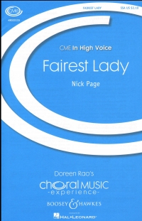 Fairest Lady Page Ssa & Piano Sheet Music Songbook