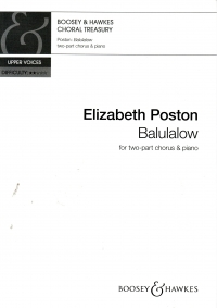 Balulalow Poston 2pt Chorus & Piano Sheet Music Songbook