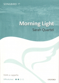 Morning Light Quartel Ssaa A Cappella Sheet Music Songbook