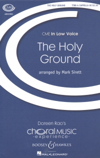 Holy Ground Sirett Ttbb A Cappella Sheet Music Songbook