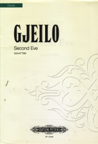 Second Eve Gjeilo Ssaattbb A Cappella Sheet Music Songbook