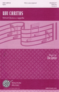 Ubi Caritas Gjeilo Ssaa Sheet Music Songbook