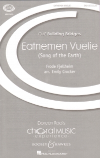 Eatnemen Vuelie Song Of The Earth Fjellheim Sab Sheet Music Songbook