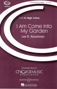 I Am Come Into My Garden Kesselman Sa Sheet Music Songbook