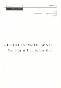 Standing As I Do Before God Mcdowall Ssatb Sheet Music Songbook