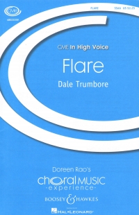 Flare Trumbore Ssaa Sheet Music Songbook