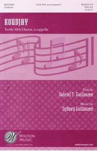 Koudjay Guillaume Ssa A Cappella Sheet Music Songbook