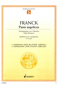 Panis Angelicus Franck/geehl Ss & Piano/organ Sheet Music Songbook