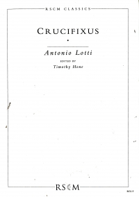 Crucifixus Lotti Ssaattbb Sheet Music Songbook