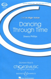 Dancing Through Time Phillips Ssaa With Viola Sheet Music Songbook