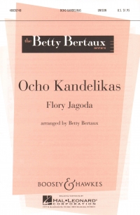 Ocho Kandelikas Jagoda Unison Sheet Music Songbook