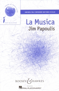 La Musica Papoulis Ssa C Instruments & Piano Sheet Music Songbook