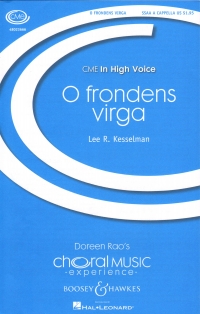 O Frondens Virga Kesselman Ssaa A Cappella Sheet Music Songbook