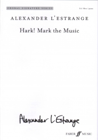 Hark Mark The Music Lestrange Sa Men & Piano Sheet Music Songbook