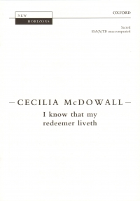 I Know That My Redeemer Liveth Mcdowall Ssatb Sheet Music Songbook