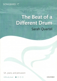 Beat Of A Different Drum Quartel Sa Piano & Perc Sheet Music Songbook