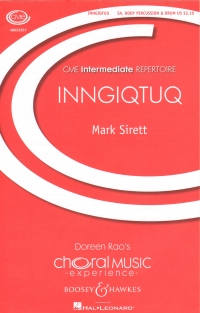 Inngiqtuq Sirett Sa Body Percussion & Drum Sheet Music Songbook