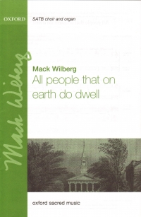 All People That On Earth Do Dwell Wilberg Satb Sheet Music Songbook