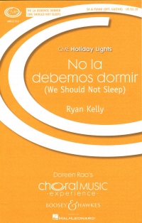 No La Debemos Dormir We Should Not Sleep Kelly Sa Sheet Music Songbook