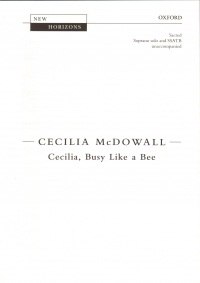 Cecilia Busy Like A Bee Mcdowall Soprano Ssatb Sheet Music Songbook