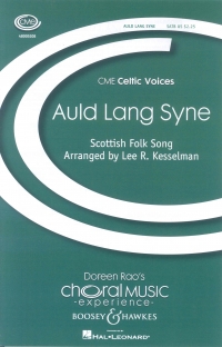 Auld Lang Syne Kesselman Satb Sheet Music Songbook