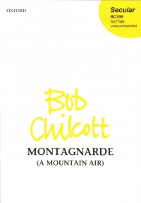 Montagnarde A Mountain Air Chilcott Sattbb Sheet Music Songbook