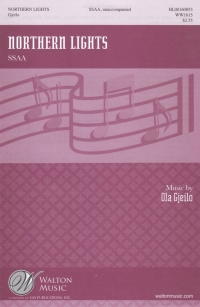 Northern Lights Gjeilo Ssaa Sheet Music Songbook