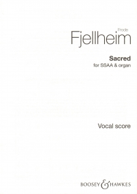 Sacred Fjellheim Ssaa & Organ Sheet Music Songbook