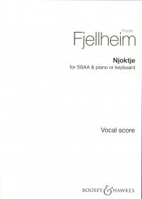 Njoktje Fjellheim Ssaa & Piano Sheet Music Songbook