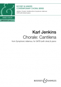 Chorale Cantilena Jenkins Symphonic Adiemus Satbb Sheet Music Songbook