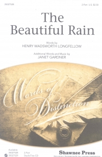 Beautiful Rain Gardner 2-part Voices Sheet Music Songbook