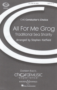 All For Me Grog Hatfield Satb Sheet Music Songbook