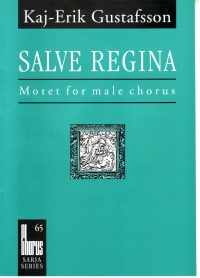 Salve Regina Gustafsson Ttbb Sheet Music Songbook