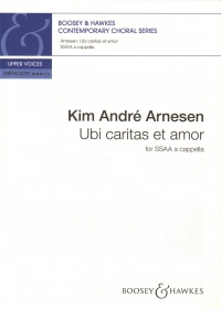 Ubi Caritas Et Amor Arnesen Ssaa A Cappella Sheet Music Songbook