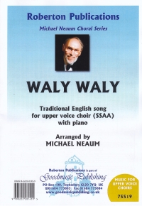 Waly Waly Neaum Ssaa & Piano Sheet Music Songbook