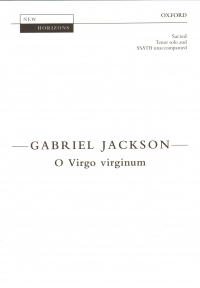 O Virgo Virginum Jackson Tenor Solo & Ssatb Unacc Sheet Music Songbook