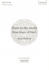 Peace In The World Bullard Ssatb Unaccompanied Sheet Music Songbook