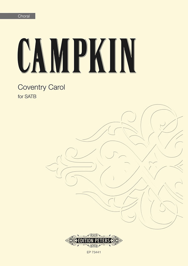 Coventry Carol Campkin Satb Sheet Music Songbook