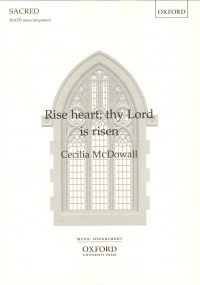 Rise Heart Thy Lord Is Risen Mcdowall Ssatb Sheet Music Songbook