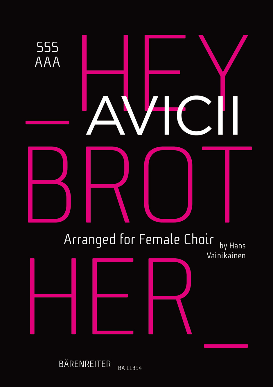 Hey Brother Avicii Sssaaa Sheet Music Songbook