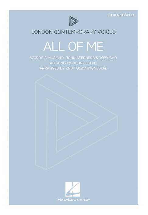 All Of Me Arr. Rygnestad Satb Sheet Music Songbook